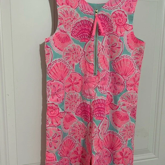 Tommy Bahama Pink and Blue Kids Casual Dress - Picture 2 of 6